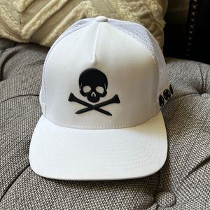 Never worn white golf hat.